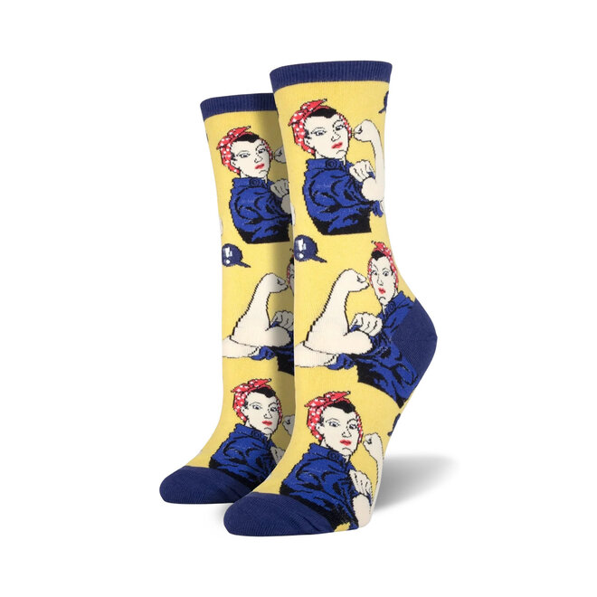 Socksmith Socks - S - Rosie - Yellow, Size 9-11
