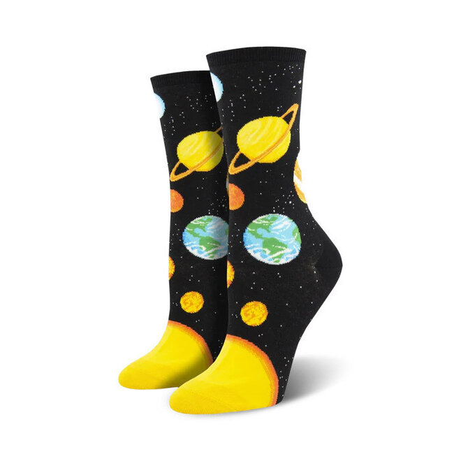Socksmith Socks - S - Plutonic Relationship - Black, Size 9-11
