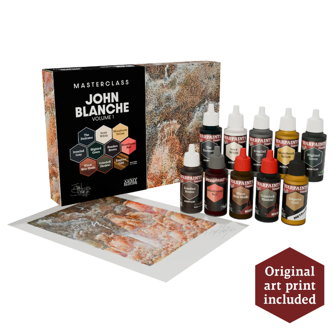 The Army Painter: Warpaints Fanatic Masterclass Set - John Blanche Volume 1 - 10 Colours