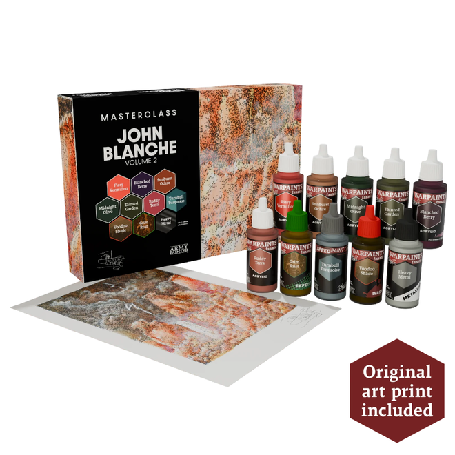 The Army Painter: Warpaints Fanatic Masterclass Set - John Blanche Volume 2 - 10 Colours
