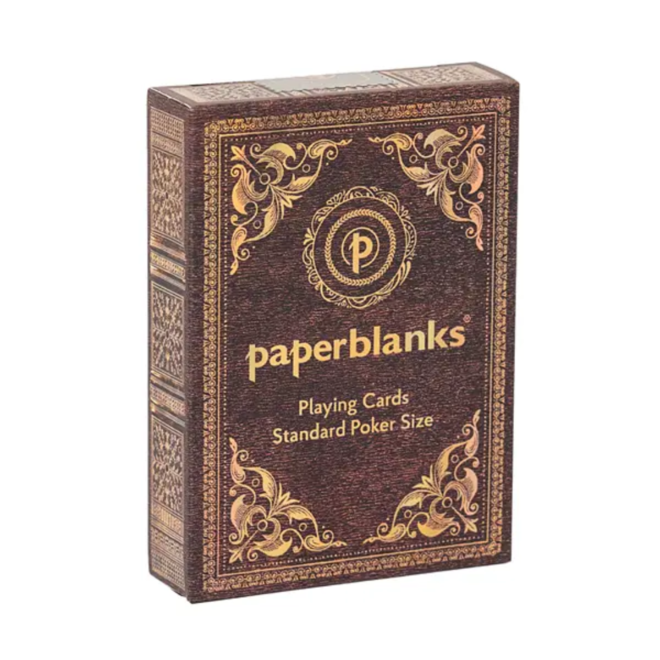 Paperblanks Playing Cards - Shakespeare's Library