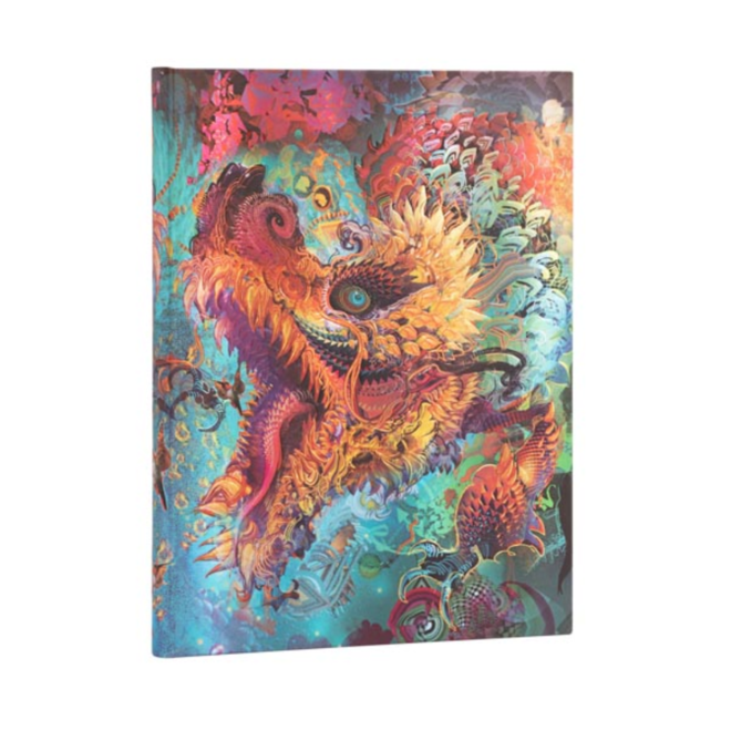 Paperblanks Hardcover Journal - Android Jones: Humming Dragon - Ultra, Lined