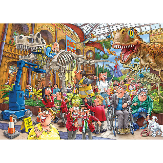 WASGIJ Mystery Puzzle - Blight At The Museum