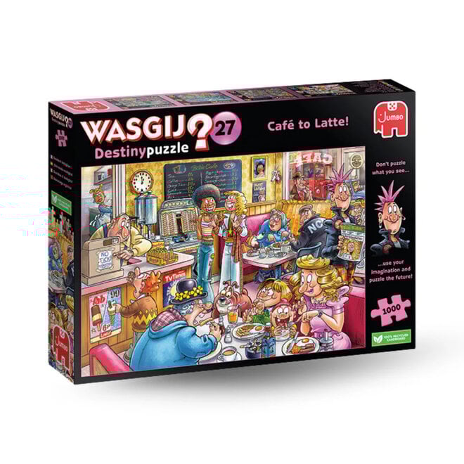 Wasgij Destiny Puzzle 1000pc - Cafe To Latte
