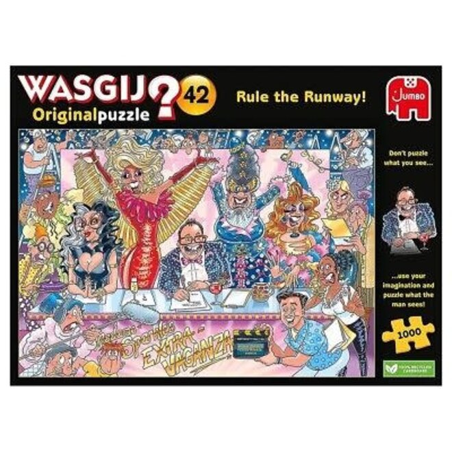 Wasgij Original Puzzle 1000pc - Rule The Runway