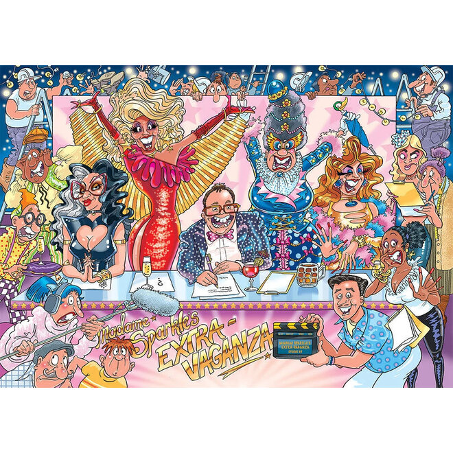 Wasgij Original Puzzle 1000pc - Rule The Runway