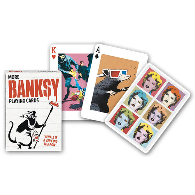Piatnik Single Deck Playing Cards - More Banksy