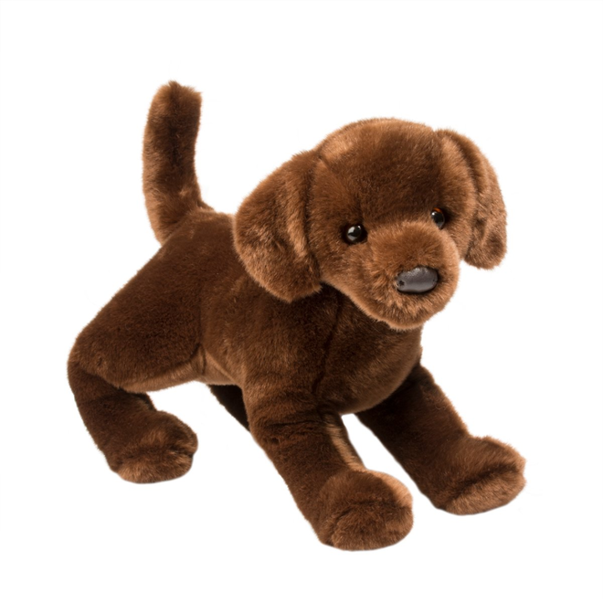Douglas Cuddle Toy Plush - Cocoa Chocolate Lab