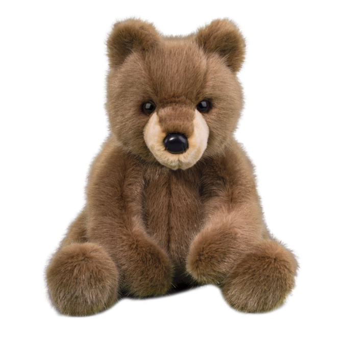 Douglas Cuddle Toy Plush - Lincoln D-Lux Brown Bear