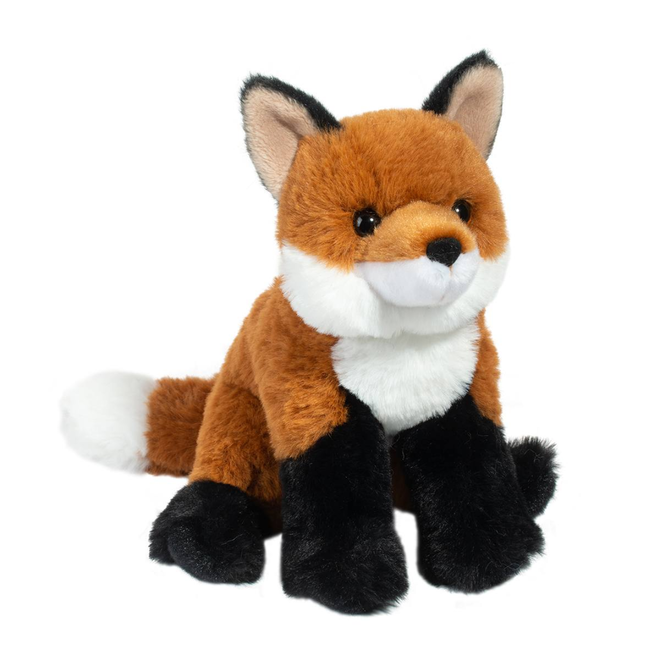 Douglas Cuddle Toy Plush - Freddie Fox, Mini Soft