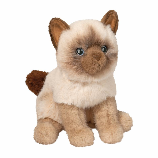 Douglas Cuddle Toy Plush - Fu Siamese Cat, DLux