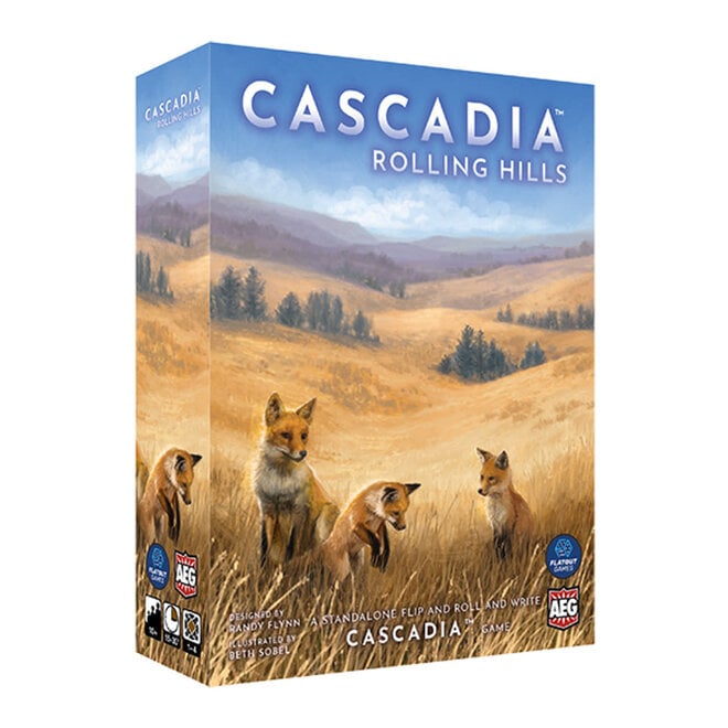 Cascadia: Rolling Hills - A Standalone Flip-and-Roll-and-Write