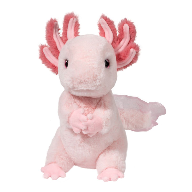 Douglas Cuddle Toy Plush - Luisa Axolotl, Soft