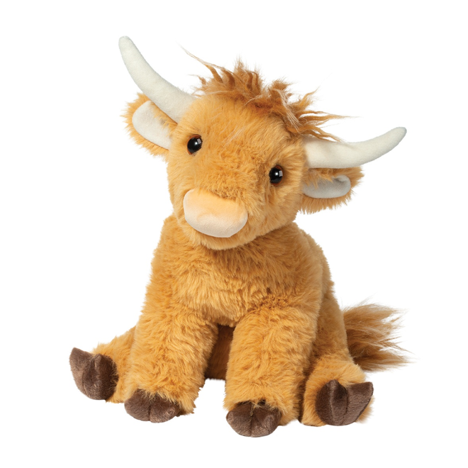 Douglas Cuddle Toy Plush - Scottie Highland Cow Soft
