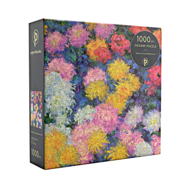 Paperblanks Puzzle - Monet's Chrysanthemum's - 1000pc