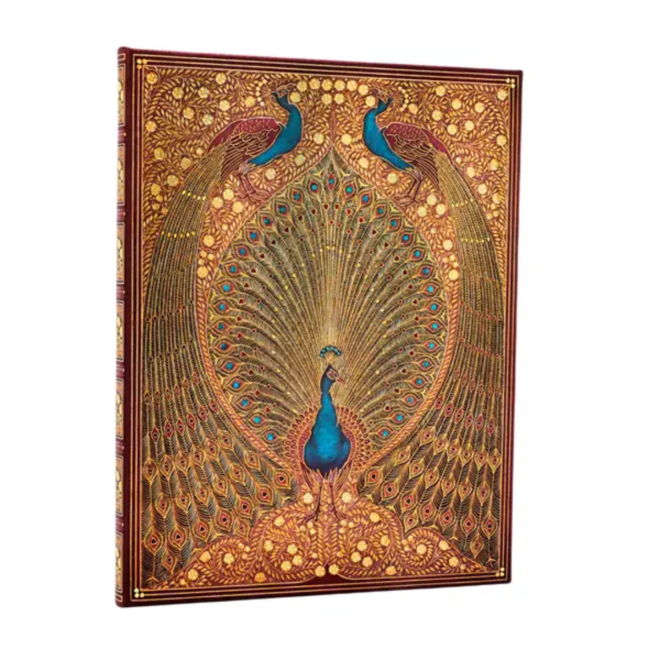 Paperblanks Hardcover Journal - Hafiz's Peacocks - ULTRA, LINED