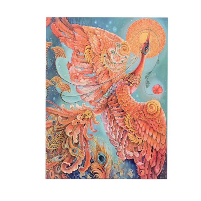 Paperblanks Hardcover Journal - Firebird, Birds of Happiness - ULTRA, BLANK