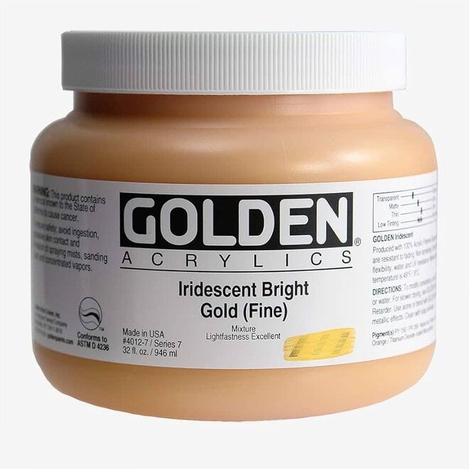 Golden Iridescent Bright Gold (Fine) Series 7 32oz