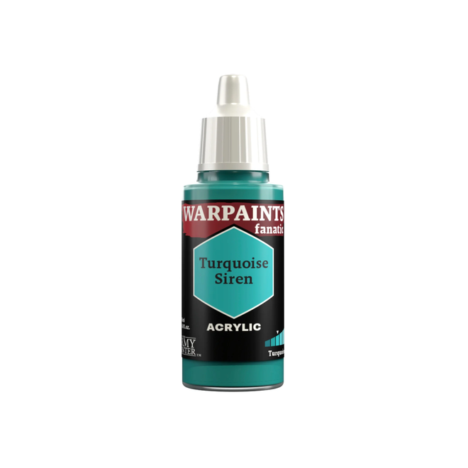 The Army Painter: Warpaints Fanatic: 18Ml Turquoise Siren