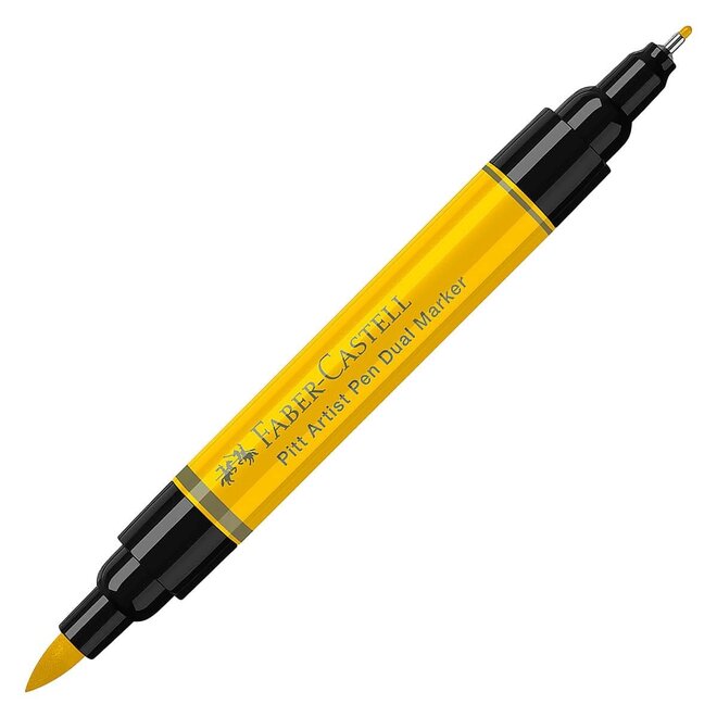 Faber Castell Pitt Artist Pen 107 Dual Marker Cadmium Yellow