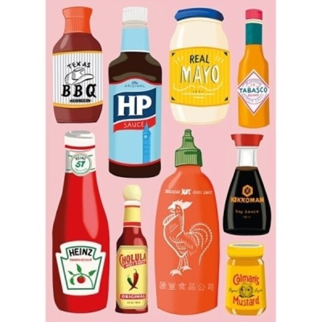 Happily 1000pc Puzzle - Saucy