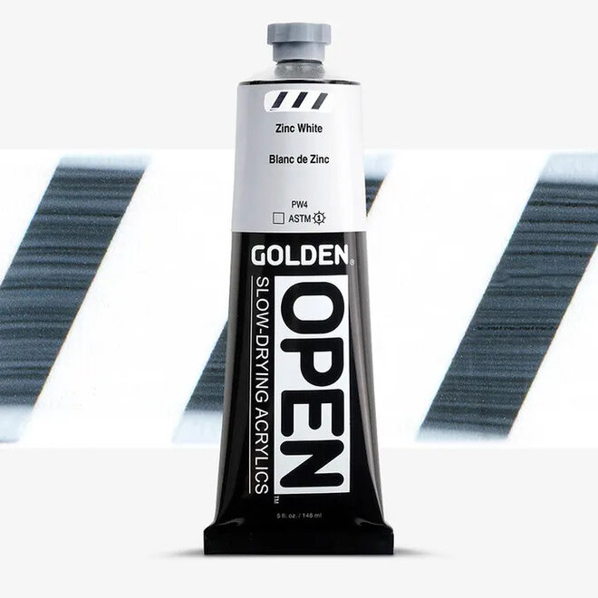 Golden Open Slow-Drying Acrylics Zinc White 5oz