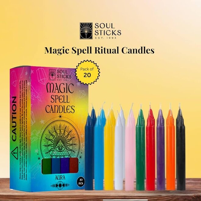 Soul Sticks - Magic Spell Candles: Aura
