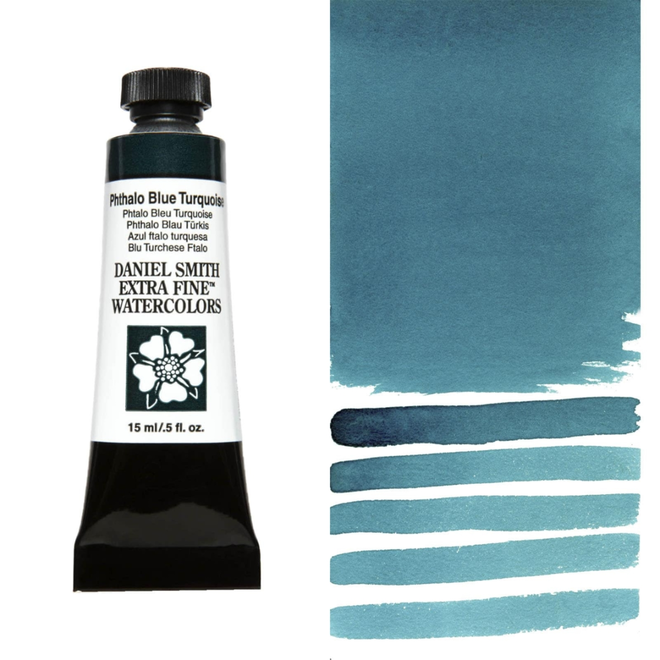 Daniel Smith 15Ml Phthalo Blue Turquoise Extra Fine Watercolor