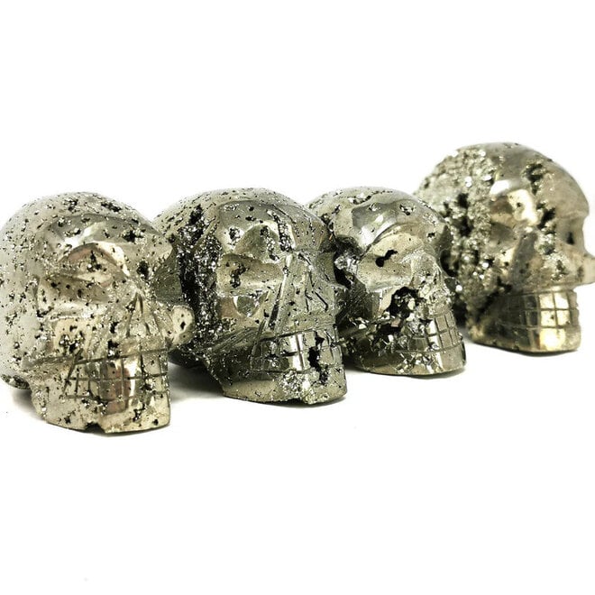 Pyrite Skull