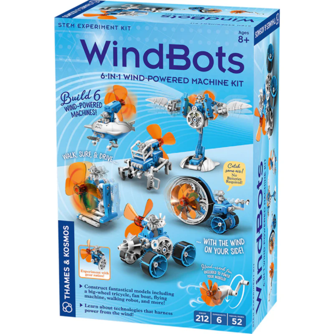 Thames & Kosmos Windbots: 6-In-1 Machine Kit