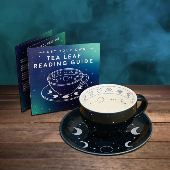 Tea Leaf Reading Set - Cup & Saucer