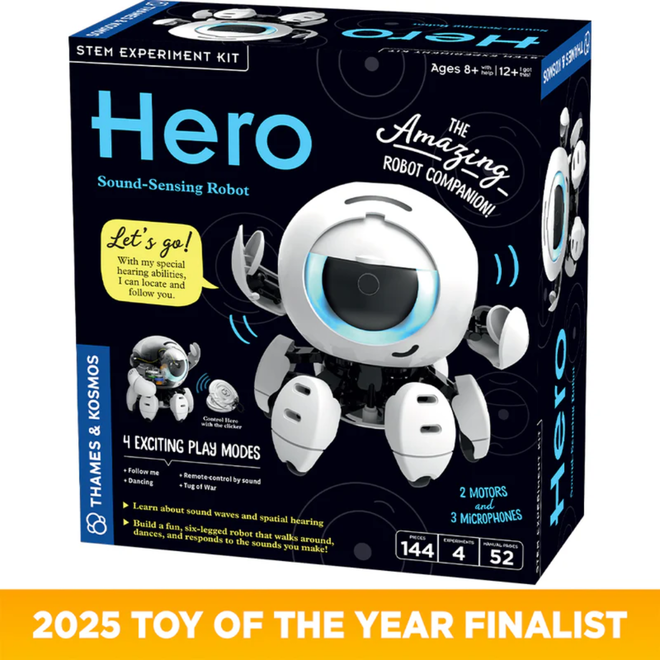 Thames & Kosmos: STEM Experiment Kit - Hero: Sound Sensing Robot