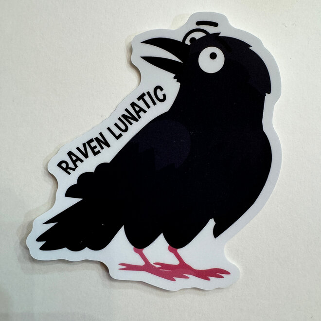 Raven Lunatic - Vinyl Sticker