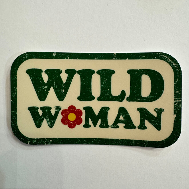 Wild Woman - Vinyl Sticker