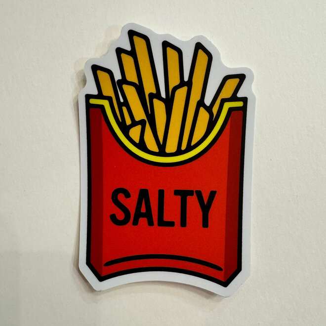 Salty French Fries - Vinyl Sticker
