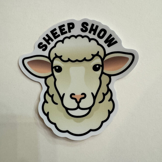 Sheep Show - Vinyl Sticker