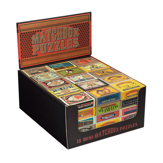 Professor Puzzle: Mini Matchbox Puzzles - Individual (Ships in a Random Design)