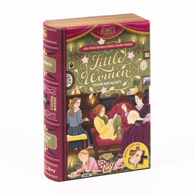 Professor Puzzle: Jigsaw Library - Little Women - 252 Piece Double-Sided
