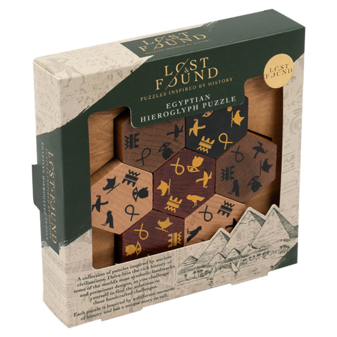 Lost & Found - Egyptian Hieroglyph Puzzle