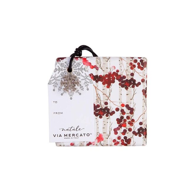 Via Mercato Natale Assorted Ornament Soap - 100g - Made in Italy