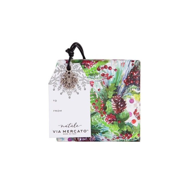 Via Mercato Natale Assorted Ornament Soap - 100g - Made in Italy