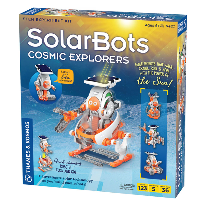 Thames & Kosmos: STEM Experiment Kit - SolarBots Cosmic Explorers