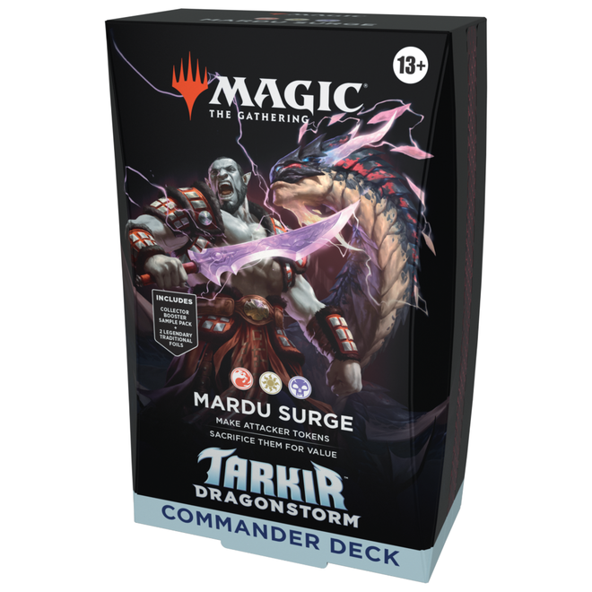 Magic: The Gathering - Tarkir Dragonstorm Commander Deck - Mardu Surge