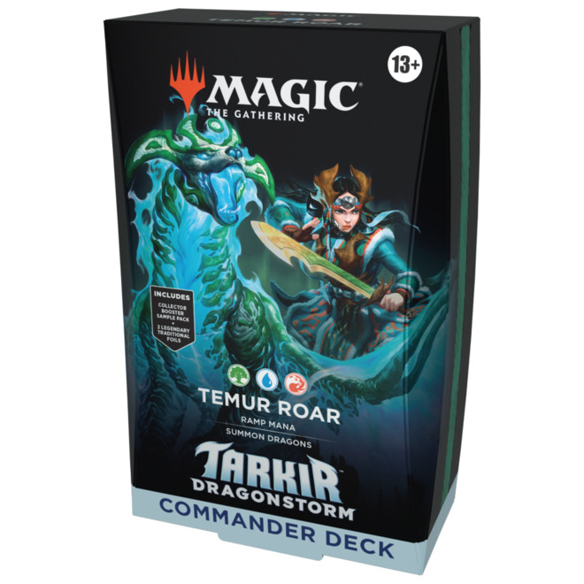 Magic: The Gathering - Tarkir Dragonstorm Commander Deck - Temur Roar