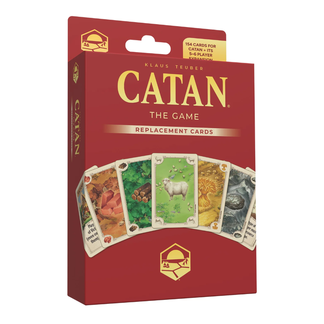 Catan: 6th Edition - Replacement Game Cards