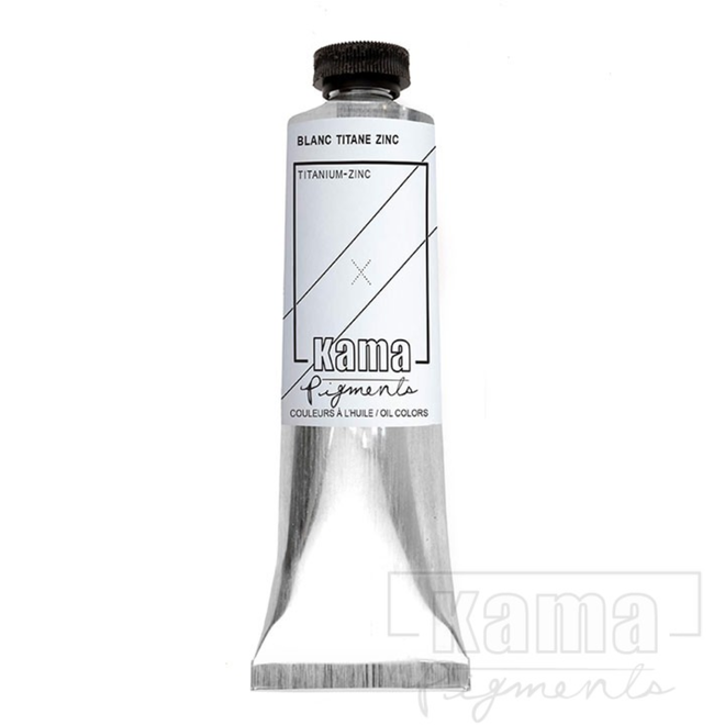 Kama Pigments Artist Oil 37Ml Titanium Zinc-White Series 1