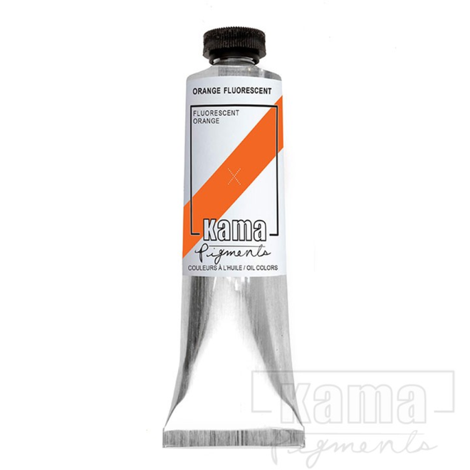 Kama Pigments Artist Oil 37Ml Fluorescent Orange Series 3