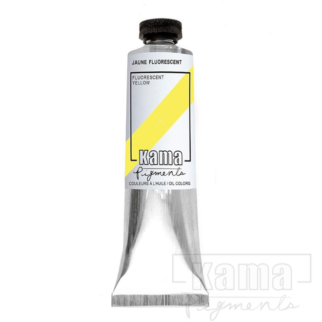Kama Pigments Artist Oil 37Ml Fluorescent Yellow Series 3