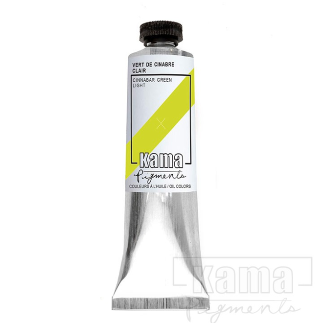 Kama Pigments Artist Oil 37Ml Cinnabar Green Light Series 3