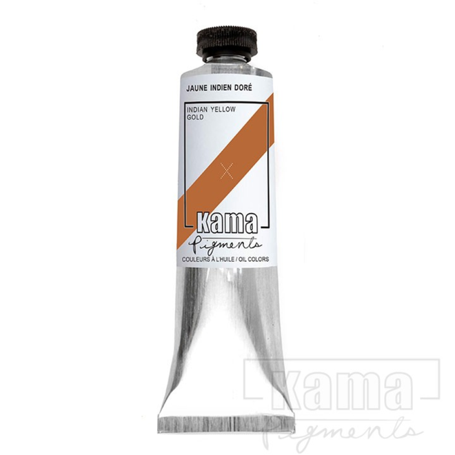 Kama Pigments Artist Oil 37Ml Indian Yellow Gold Series 4
